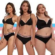 [tcomfifits] 3 Pack-Tucking Gaff Panties for Transgender Women MTF, Comfy/Flatten/Hidden