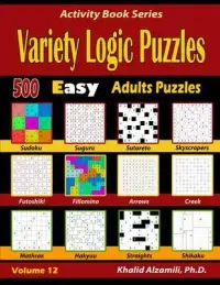 在飛比找博客來優惠-Variety Logic Puzzles: 500 Eas