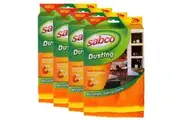 12x Sabco Cleaning 30x40cm Microfibre Dusting Cloth Kitchen Home Surface Cleaner