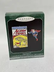 Hallmark Keepsake Christmas Ornaments Superman Commemorative 1998 Action Comics