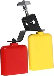 BIUDECO Complete Percussion Set Plastic Jam Block High Low Cowbell for School Music Education