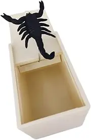 JOINPAYA 2Pcs Scorpion Tricky Props for April Fool Day Startling Fake Scary Decoration for Parties and Jokes