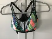 Victoria's Secret Multicolor Knockout Sports Bra 32D NWT