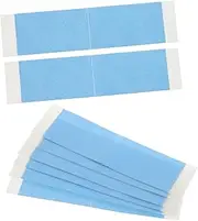 8pcs Wig Patch Waterproof Tape Double Sided Tape 2 Sided Tape Double Side Tape Double Sided Adhesive Tape Toupee Tape Double Sided Fortinte 10 Tape for Wigs Lace Tape Sky-Blue Pu