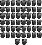Generic Cubicle Clips for Fabric Panels, Multipurpose Cubicle Accessories Black Household Easy to Use Office Photos Wall Clips, 50pcs