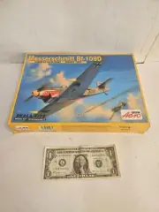 RARE Messerschmitt Bf 109D. Aeroplast, 1/72, Niemcy 1939 - Complete, NO DECALS
