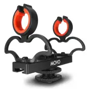 Movo SM6 Ultraflex Premium Shockmount for Shotgun Microphones