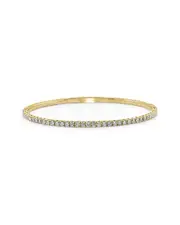 Sabrina Designs 14K 2.57 ct. tw. Diamond Flexible Bangle Bracelet