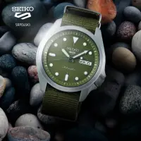 在飛比找momo購物網優惠-【SEIKO 精工】5 Sports 軍事風格自動機械腕錶 