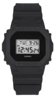 Casio G-Shock Black Dial Quartz Sports 200M Men's Watch DWE-5657RE-1