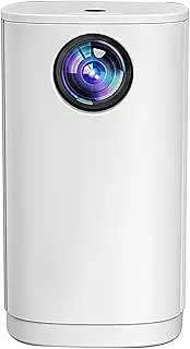 zolyet Projector 1080P Wirel Portable Movie Projectors 20000hrs Lamp Life Support 100inches Display Same Screen Technique Built-in Speaker and Dual-Fan Heat Disppation with Remote Control for W-AU