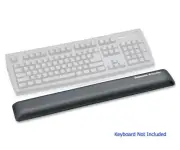 Fellowes Wrist Support with Microban Protection - Graphite - Gel, Polyester