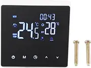 Smart Thermostat Touch Screen Digital Display Temperature Controller 90‑240V White for Floor Heating Boiler (K2MRH3A)