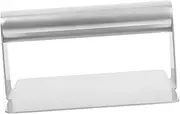 Meat Press Hamburger Maker Stainless Steel Burger Presser Square Press Tool for Even Cooking for Griddle Skillet