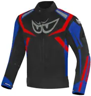 Berik The Eye Waterproof Motorcycle Textile Jacket, black-blue, Size 56 for Men Black Blue