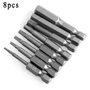 8PC Power Drill Driver Bit Set Metric Bit Quick Connection 1 4Hex Shank