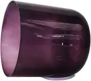 6 Inch 432Hz Quartz Singing Bowl, Purple Alchemist Crystal Singing Bowl, Meditation Props, Relieve Fatigue Anxiety, For Beginners Professionals(A Note)