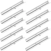 PHENOFICE 10Pcs Candle Wick Holders Stainless Steel Wick Centering Tools for DIY Candle Making