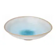 Hagi ware glass-glazed sky-blue bowl GA5-629 (cannot be shipped COD From Japan