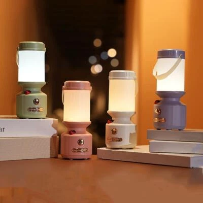 LED Camping Light Outdoor Camping Lamp Type-C Rechargeable Lantern Tent Light~