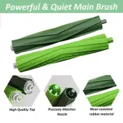 Brush Rubber Brush for Irobot Roomba I7+/E5/E6 Sweeping Vacuum Parts