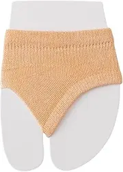[Generic] Sandal Half Socks | Cotton Women's Open Toe Thong Socks | Lightweight and Stylish Toeless Sock for Outdoor Activities, Work, Shopping, Beach, Resort