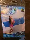 2 H20 Go Best Way Pool Float Matte Finish Inflatable Air Mat Green & Blue 6 Ft