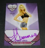 2016 Benchwarmer KENNEDY SUMMERS Eclectic #148 Pink Foil Auto/25 Playboy PMOY