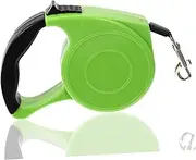 Happyyami Automatic Telescopic Traction Rope Dogs Multifunction Leash for Small with Name Dog Rope Puppy Lead Extender Extending Dog Lead Outdoor Retractable Walking Large Pet Abs Green