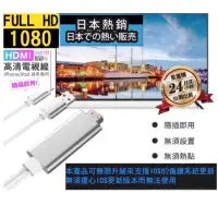 在飛比找蝦皮購物優惠-IOS手機轉電HDMI MHL轉換線 手機轉電視