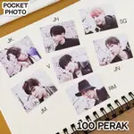 K-POP BANGTAN 口袋照片 100 銀