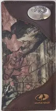 ZEP-PRO South Carolina Palmetto Tree MOSSY OAK Camo WALLET BURLAP GIFT BAG