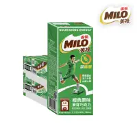在飛比找momo購物網優惠-【MILO 美祿】巧克力麥芽牛奶飲品198ml x2箱組(共