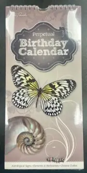 Steve Parish -Perpetual Birthday Calendar - Elements & Birthstones - Sealed