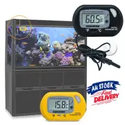 Aquarium Digital Thermometer Fish Tank Fish Tank Thermometer with LCD Display