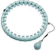 Gaiam Weighted Fitness Hoop with 1lb Weighted Ball - Ideal to Help Improve Balance, Coordination, and Endurance