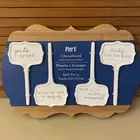 Pier 1 Imports Cheeseboard With 4 Cheese Markers NEW
