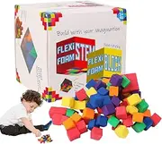 Soft Foam Blocks - Parent-Child Interactive Games, Stacking Foam Bricks for Sensory Play | Preschool Construction Cubes, Safe Educational Toys for Home, School Activities, Early Learning Tools