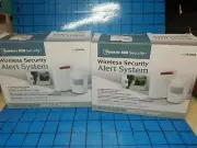 2 WIRELESS MOTION SENSOR Driveway Alert Security DETECTOR ENTRY DOOR BELL CHIME