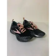 Brooks Levitate 4 Women's Size 5 B Medium) Running Shoes Black/Grey/Coral Cloud