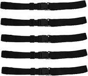 [Sosoport] 5pcs Lightweight Travel Money Belt for Men Versatile Exercising Waist Belt Zippered Pocket for Gym Workouts Running and Everyday Use