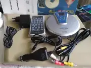AKAI Car VCD 959 Portable Player W Remote Old School. 80 Sec Anti shock Memory .