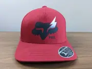 Youth FOX RACING Flexfit Hat Cap Logo Adjustable Snapback Red