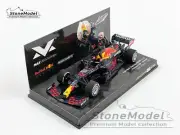 Red Bull F1 RB16B Max Verstappen Monaco GP 2021 WDC 1:43 MINICHAMPS with Figure