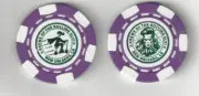 KREWE OF ROLLING ELVI 2023 HALLOWEEN POKER CHIP DOUBLOON