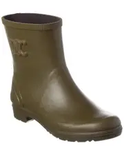 CELINE Cropped Rubber Rain Boot