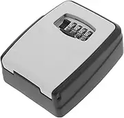 GARIOUANS Key Lock Box Combination Code Wall Mounted Security Safe for Outdoor Indoor Use for Home Office Garage More