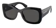 Prada PR A08SF Asian Fit 1AB5S0 Women’s Sunglasses Black Size 57