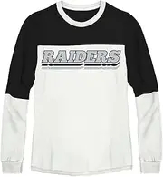 Junk Food Clothing Clothing Las Vegas Raiders Womens Comeback Crew
