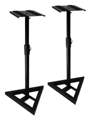Gearlux Studio Monitor Stands with Four Locking Height Adjustment Positions u...